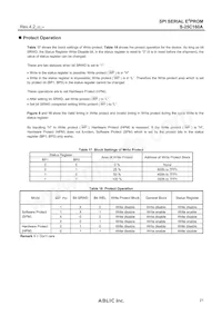 S-25C160A0I-T8T1U3 Datasheet Page 21