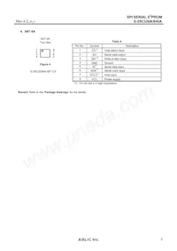 S-25C640A0I-T8T1U3 Datasheet Page 3