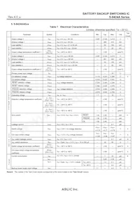 S-8424AAKFT-TB-G Datasheet Page 11