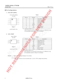 S-93C76ADFJ-TB-G Datasheet Pagina 2