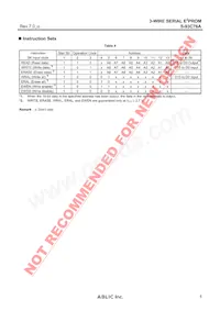 S-93C76ADFJ-TB-G Datasheet Page 5