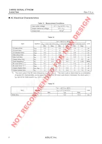 S-93C76ADFJ-TB-G Datasheet Pagina 8