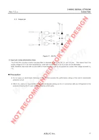S-93C76ADFJ-TB-G Datasheet Page 17