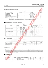 S-93C86BD4I-J8T1G Datasheet Page 5