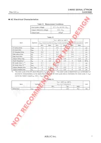 S-93C86BD4I-J8T1G Datasheet Page 7