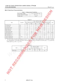 S-93L66AR0I-J8T1G Datasheet Page 8