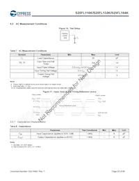 S25FL132K0XMFN013 Datenblatt Seite 23