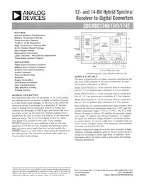 SDC1740-412 Datasheet Cover