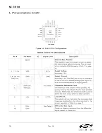 SI5010-B-GMR Datenblatt Seite 14