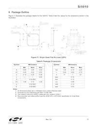 SI5010-B-GMR數據表 頁面 17