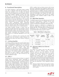 SI5023-D-GMR Datasheet Pagina 12