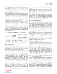 SI5023-D-GMR Datasheet Page 13