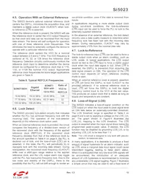 SI5023-D-GMR Datasheet Pagina 13