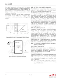 SI5023-D-GMR Datasheet Page 14