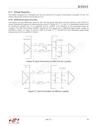 SI5023-D-GMR Datasheet Pagina 19