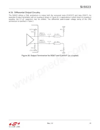 SI5023-D-GMR Datasheet Page 21