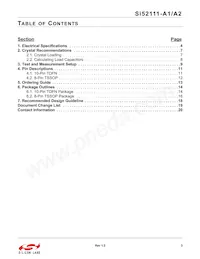 SI52111-A2-GTR Datasheet Page 3