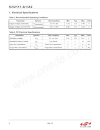 SI52111-A2-GTR Datasheet Page 4
