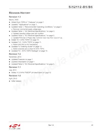 SI52112-B6-GM2R Datasheet Pagina 21