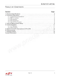 SI52131-A11AGMR Datasheet Page 3