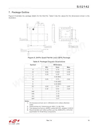 SI52142-A01AGM Datasheet Page 19