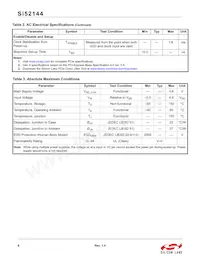 SI52144-A01AGM Datasheet Pagina 6
