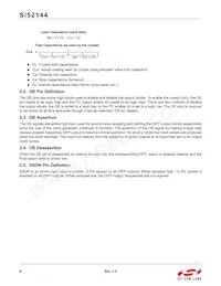 SI52144-A01AGM Datasheet Page 8