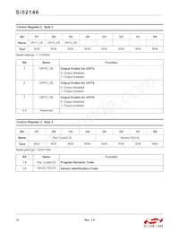 SI52146-A01AGMR Datasheet Page 14