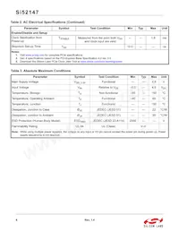 SI52147-A01AGMR Datasheet Pagina 6