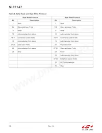 SI52147-A01AGMR Datasheet Page 12