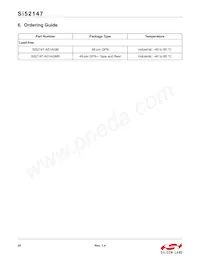 SI52147-A01AGMR Datasheet Page 20