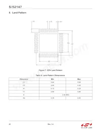 SI52147-A01AGMR Datasheet Page 22