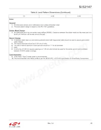 SI52147-A01AGMR Datasheet Page 23