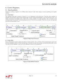 SI53019-A02AGMR Datasheet Page 21