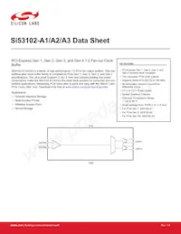 SI53102-A1-GMR Datasheet Cover