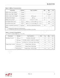 SI53115-A01AGM Datasheet Page 5