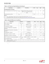 SI53156-A01AGMR Datasheet Page 6