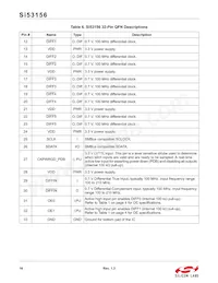 SI53156-A01AGMR Datasheet Pagina 16