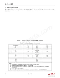 SI53156-A01AGMR Datasheet Page 18