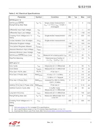 SI53159-A01AGMR Datasheet Page 5