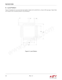 SI53159-A01AGMR Datasheet Page 20