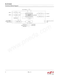 SI5324A-C-GMR Datasheet Page 2