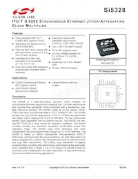 SI5328B-C-GMR Datenblatt Cover
