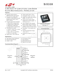 SI5330J-B00223-GM Datasheet Cover