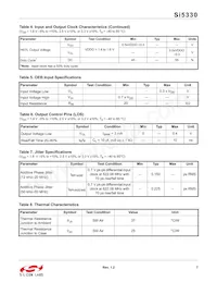 SI5330J-B00223-GM Datasheet Page 7