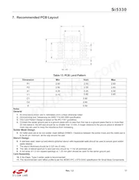 SI5330J-B00223-GM Datasheet Page 17