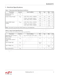 SI53311-B-GMR Datasheet Page 3