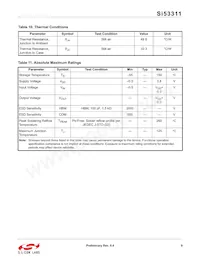 SI53311-B-GMR Datasheet Page 9
