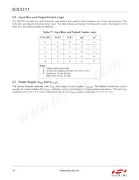 SI53311-B-GMR Datasheet Pagina 14