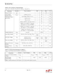 SI53312-B-GMR Datasheet Page 4